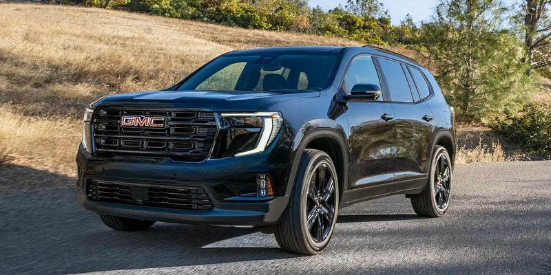 2026 GMC Acadia in Black Color